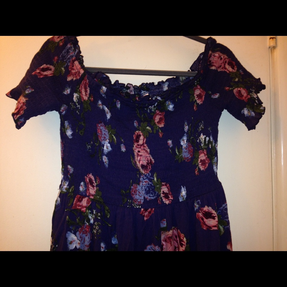 Floral summer maxi dress